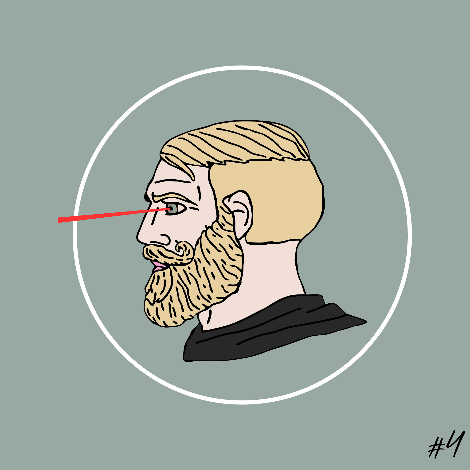 Chad Laser Eyes